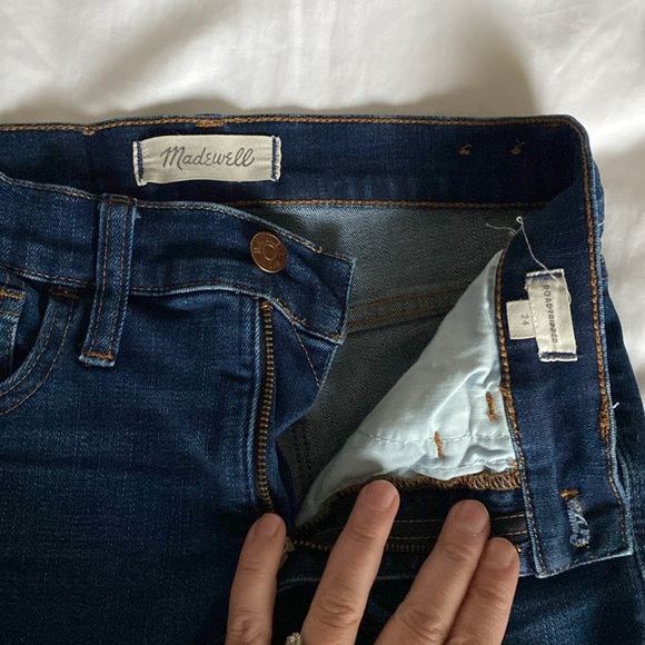 Madewell “roadtripper jeans” dark, like new - Picture 3 of 4